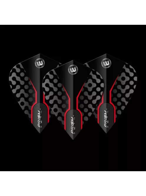 Dart toll Winmau Prism Zeta Black & Red Kite
