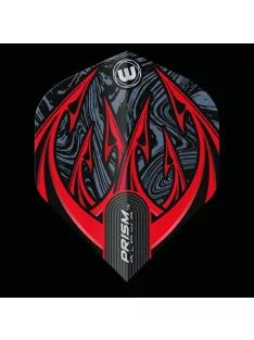 Dart toll Winmau Prism Alpha Grey & Red Flight