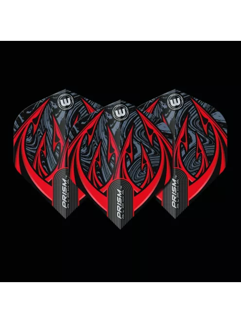 Dart toll Winmau Prism Alpha Grey & Red Flight