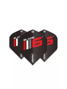 DART TOLL WINMAU PRISM DELTA BLADE 6 LOGÓ, FEKETE