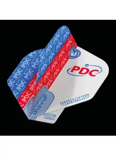DART PEN WINMAU PRISM ZETA PDC LOGO, RED-BLUE-WHITE