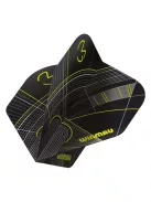 Darts toll Winmau Prism Delta MvG fekete-zöld 800