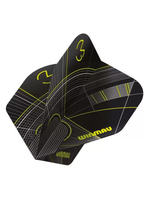 Darts toll Winmau Prism Delta MvG fekete-zöld 800