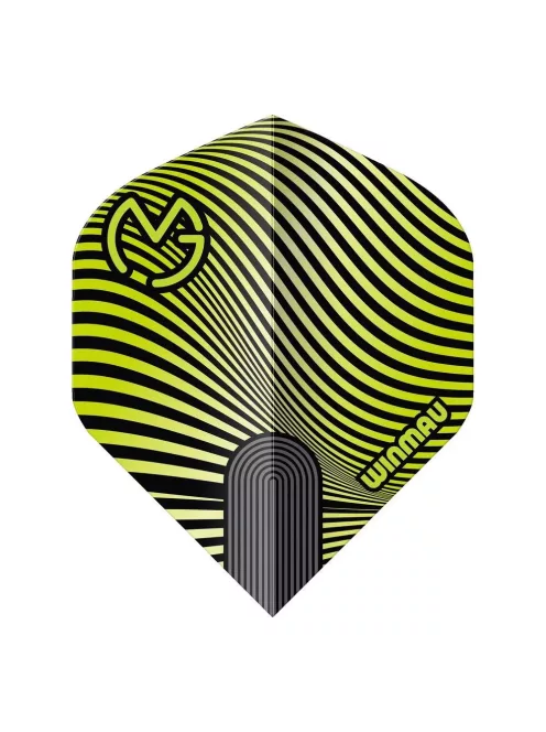 Darts toll Winmau Prism Delta MvG fekete-zöld 817