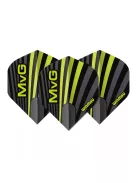 Darts toll Winmau Prism Delta MvG fekete-zöld 819