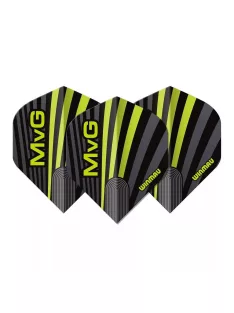 Darts toll Winmau Prism Delta MvG fekete-zöld 819