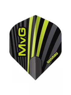 Darts toll Winmau Prism Delta MvG fekete-zöld 819