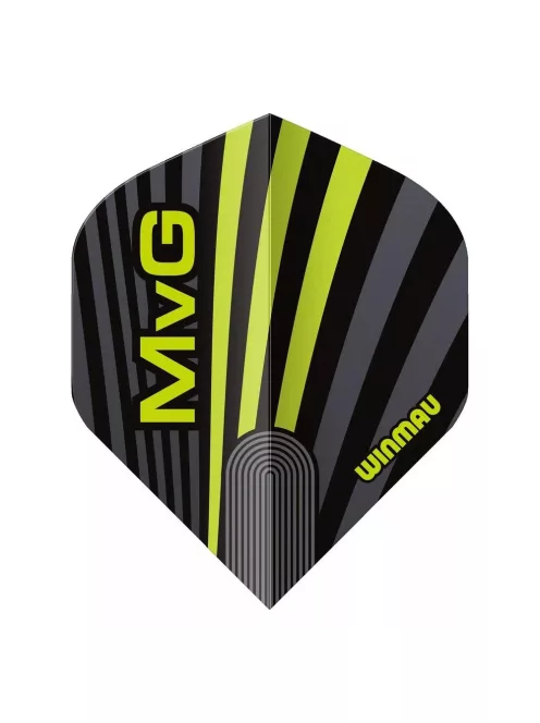 Darts toll Winmau Prism Delta MvG fekete-zöld 819