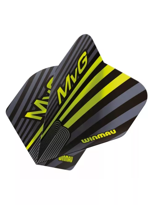 Darts toll Winmau Prism Delta MvG fekete-zöld 819