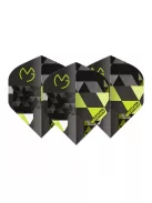 Darts toll Winmau Prism Delta MvG fekete-zöld 820