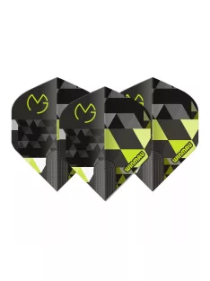 Darts toll Winmau Prism Delta MvG fekete-zöld 820