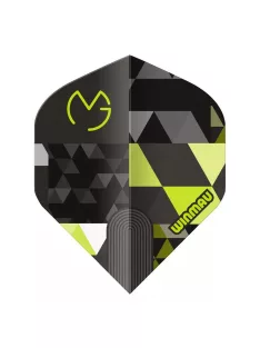 Darts toll Winmau Prism Delta MvG fekete-zöld 820