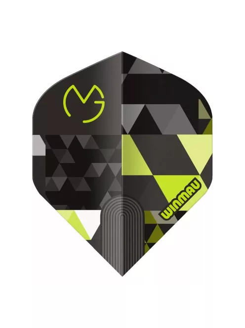 Darts toll Winmau Prism Delta MvG fekete-zöld 820