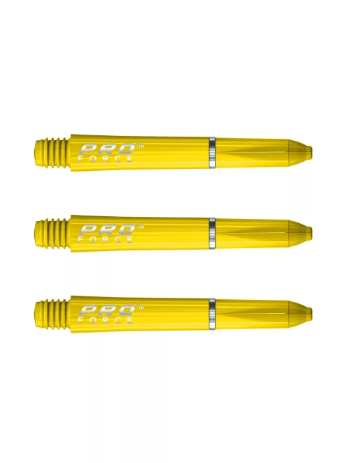 DART SHAFT WINMAU PRO FORCE SHORT YELLOW 46MM