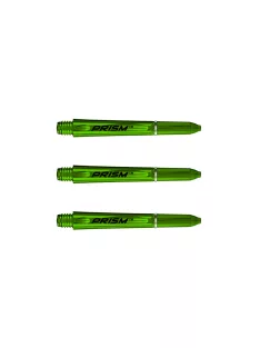 Dart shaft Winmau Prism plastic, green, short
