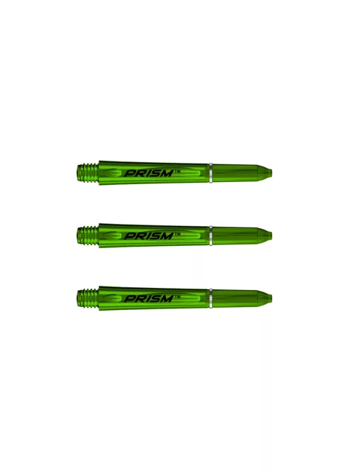 Dart shaft Winmau Prism plastic, green, short