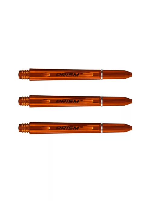 Dart stem Winmau Prism plastic, transparent orange, long