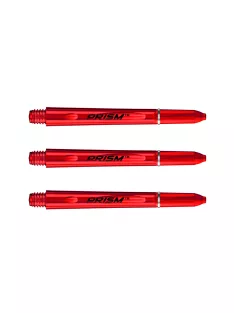 Dart shaft Winmau Prism plastic, red. long