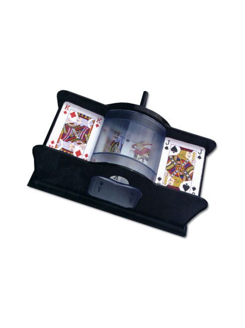 card shuffling machine Piatnik hand crank