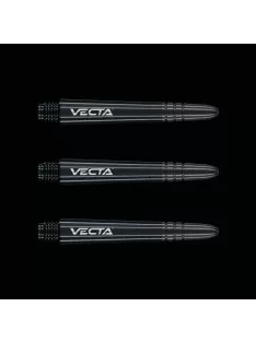Dart shaft Winmau Vecta plastic, metal top black, short
