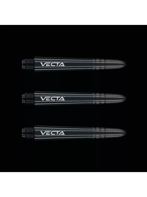 Dart shaft Winmau Vecta plastic, metal top black, long