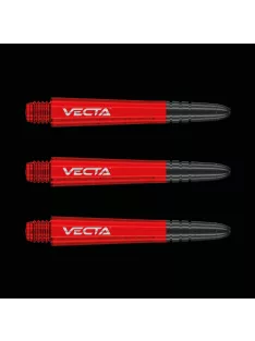 Dart shaft Winmau Vecta plastic, metal top red, medium