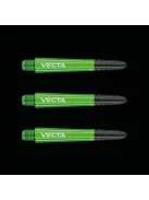 Dart shaft Winmau Vecta plastic, metal top green, long