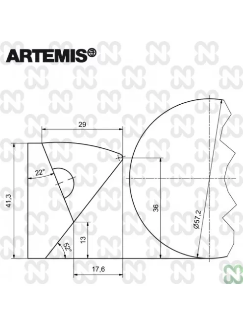 Artemis N.66 pool mand