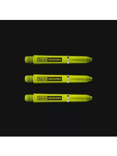 Dart shaft Winmau MvG Nylon short with green metal ring