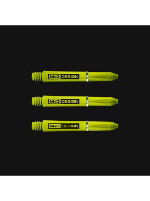 Dart shaft Winmau MvG Nylon short with green metal ring