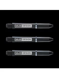 Signature Nylon MvG Design Short Black Silver