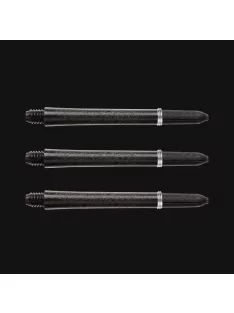 DART SHAFT WINMAU CARBON, LONG BLACK, 46MM