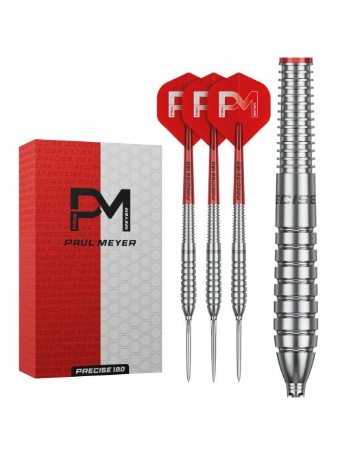 Dart szett Precise 180 Paul Meyer 1-es verzió, steel, 22g, 90%