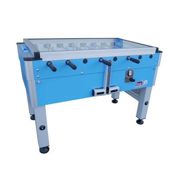 Roberto Sport Summer Cover foosball table with coin tester