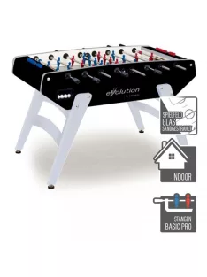 Foosball table Garlando G-5000 with glass top (black)