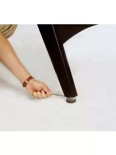   Foosball table Garlando G-5000 with glass top (with ivory-brown players)