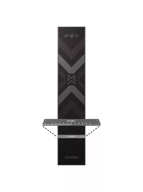 dart szőnyeg Winmau Blade X , dobóléccel, 60cm széles