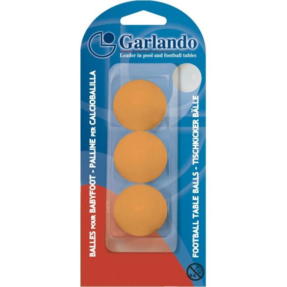 Garlando neon-orange soccer ball