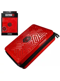 Darts tok Winmau Armor G4 - piros, négy szett nyílhoz