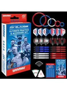 DARTS KIEGÉSZÍTŐK KÉSZLETBEN WINMAU PDC ULTIMATE KIT
