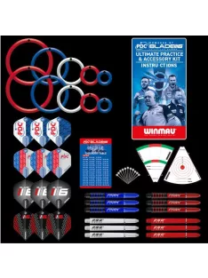 DARTS KIEGÉSZÍTŐK KÉSZLETBEN WINMAU PDC ULTIMATE KIT
