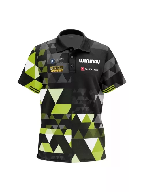 Dart ing Winmau MvG Fan Edition Polo 2026, S-XXL méretekig