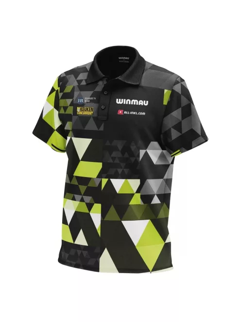 Dart ing Winmau MvG Fan Edition Polo 2026, S-XXL méretekig