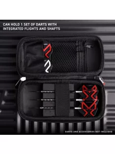   Darts tok Winmau Blade X Armor G1 - fekete, egy szett tárolására alkalmas