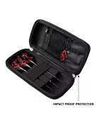 Darts tok Winmau Blade X Armor G1 - fekete, egy szett tárolására alkalmas