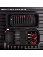 Darts tok Winmau Blade X Armor G1 - fekete, egy szett tárolására alkalmas