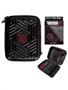 Darts tok Winmau Blade X Armor G2 - fekete, két szett tárolására alkalmas