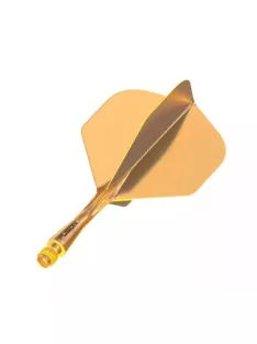   DARTS TOLL ÉS SZÁR EGYBEN WINMAU FUSION NARANCSSÁRGA, STANDARD TOLL ÉS KÖZEPES SZÁR