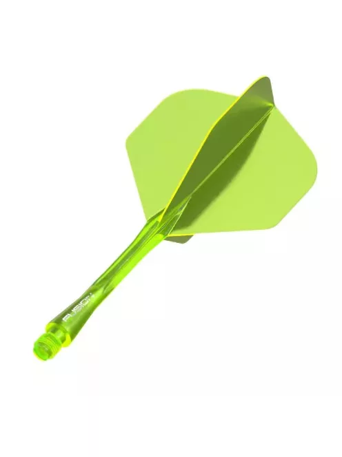 DARTS TOLL ÉS SZÁR EGYBEN WINMAU FUSION SÁRGA, STANDARD TOLL ÉS HOSSZÚ SZÁR