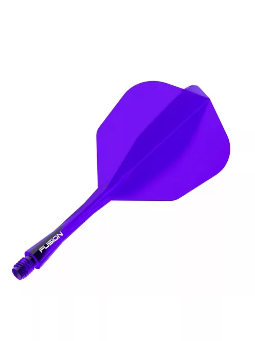 Darts toll és szár egyben Winmau Fusion lila, NO6 toll és közepes hosszúságú szár